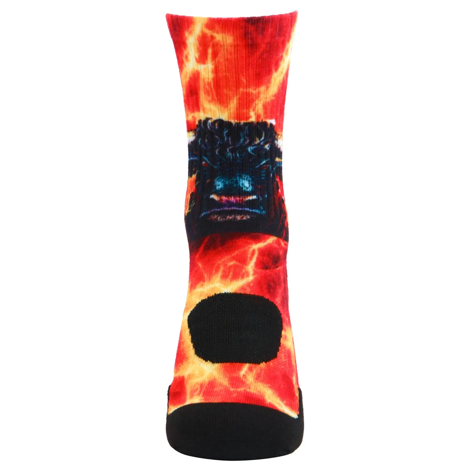 360 Print Cushion Basketball Athletic Outdoor Socks