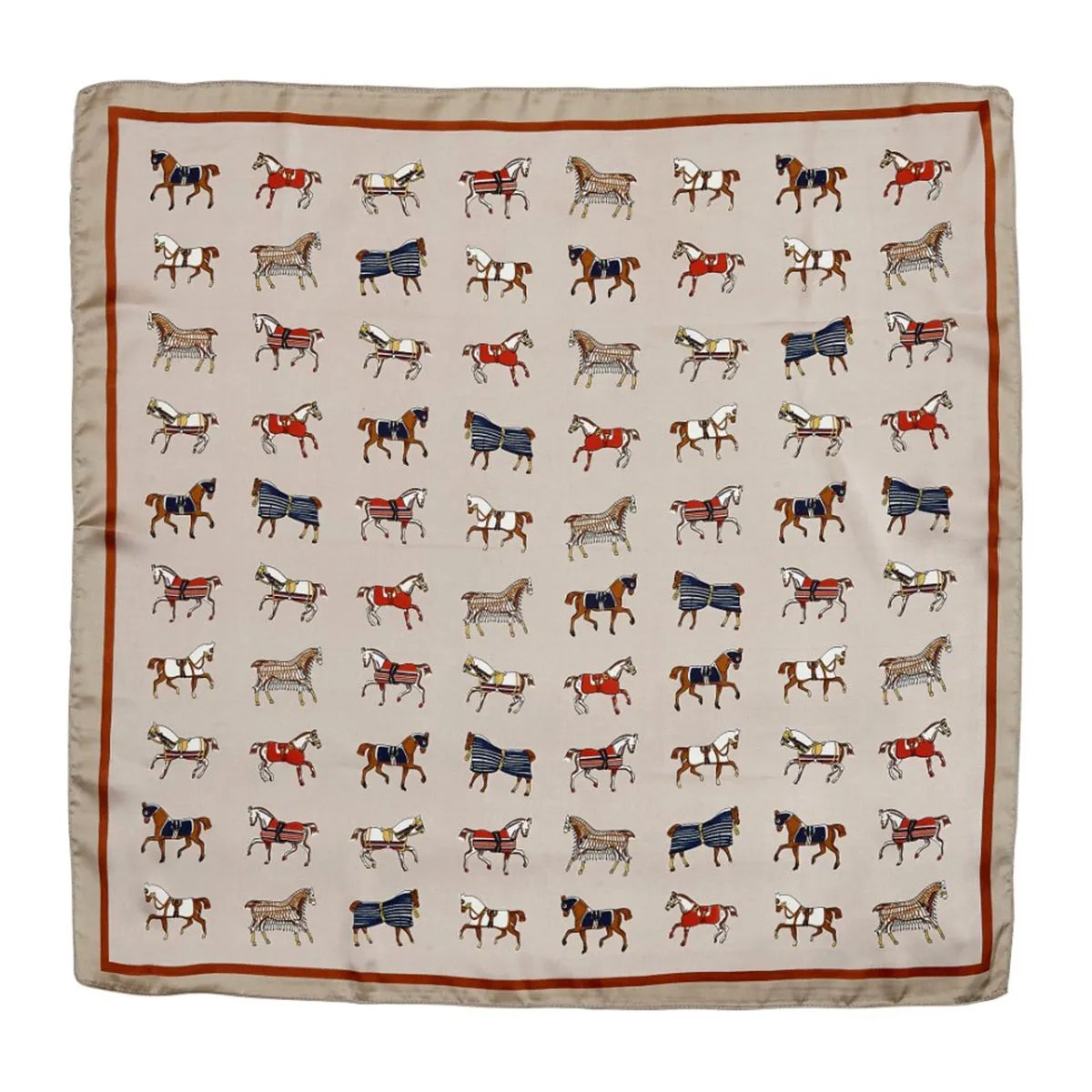 AWST Int'l Mini Horses In Blankets Scarf