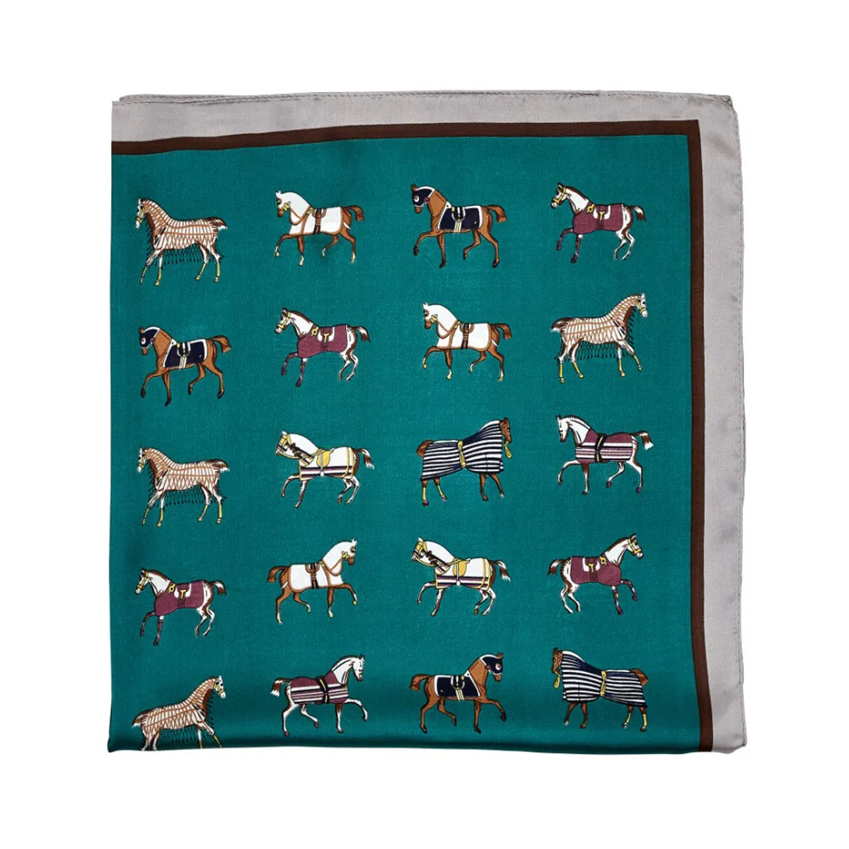 AWST Int'l Mini Horses In Blankets Scarf