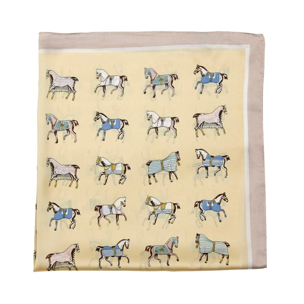 AWST Int'l Mini Horses In Blankets Scarf