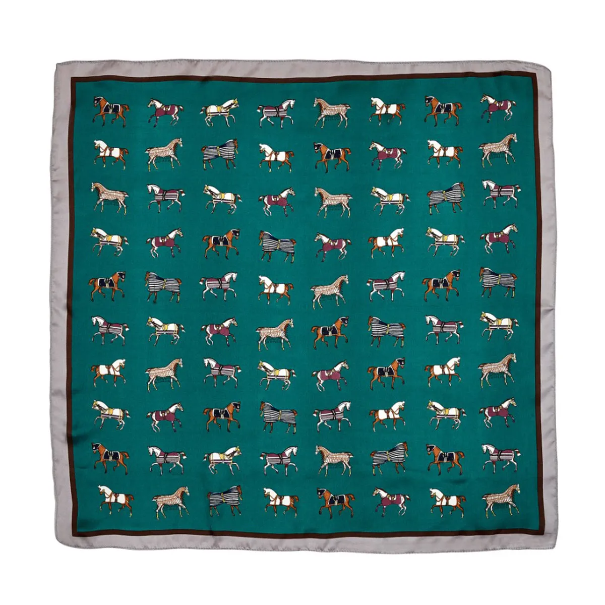 AWST Int'l Mini Horses In Blankets Scarf