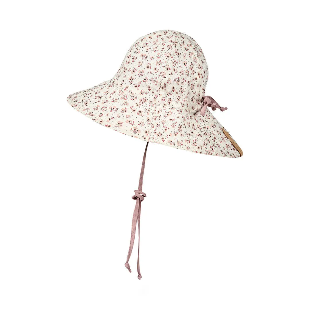 BEDHEAD WANDERER REVERSIBLE PANELLED BUCKET HAT-RUBY/ROSA