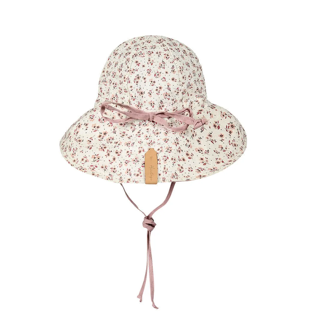 BEDHEAD WANDERER REVERSIBLE PANELLED BUCKET HAT-RUBY/ROSA