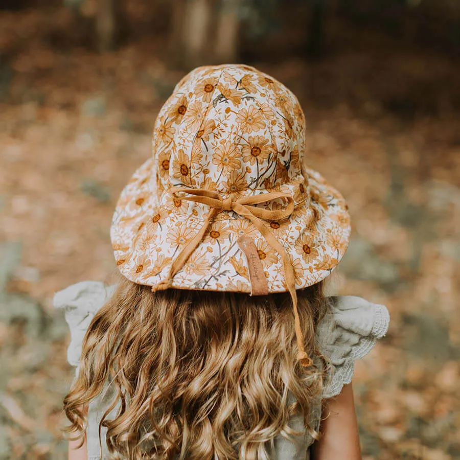 Bedhead WANDERER Reversible Sun Hat MARGUERITE / MAIZE