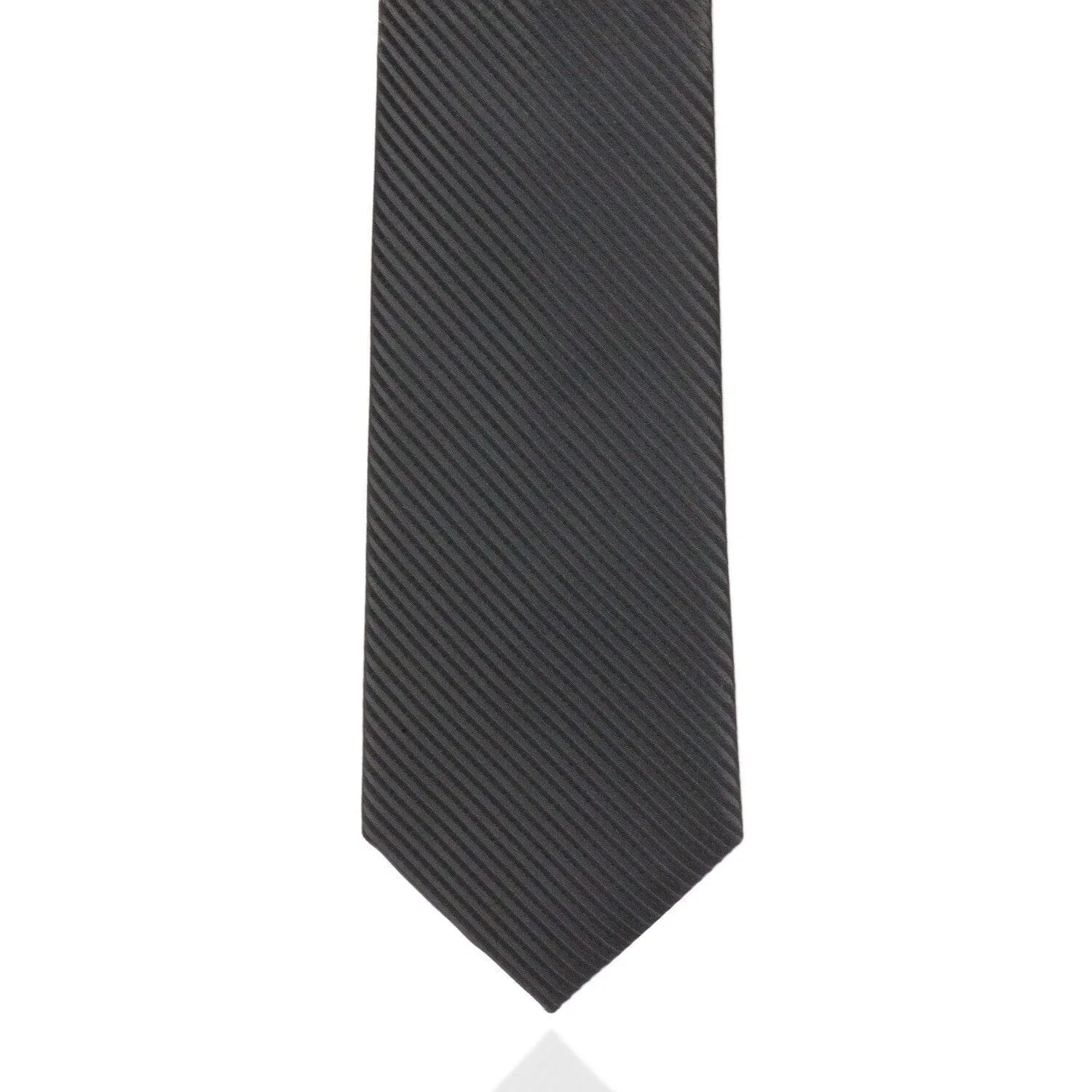 Black Diagonal Textured MF Tie