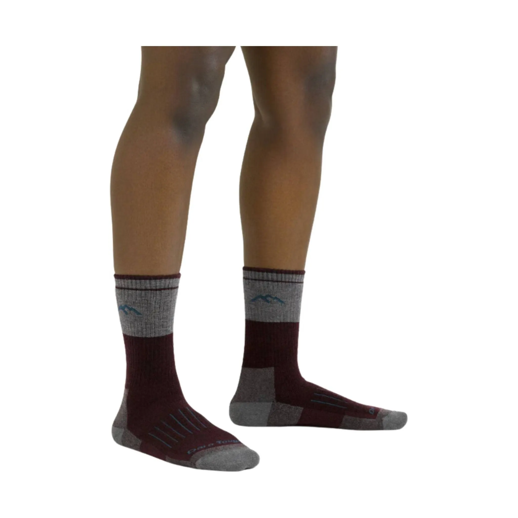 Darn Tough Vermont Women's Boot Heavyweight Hunting Sock - Burgundy