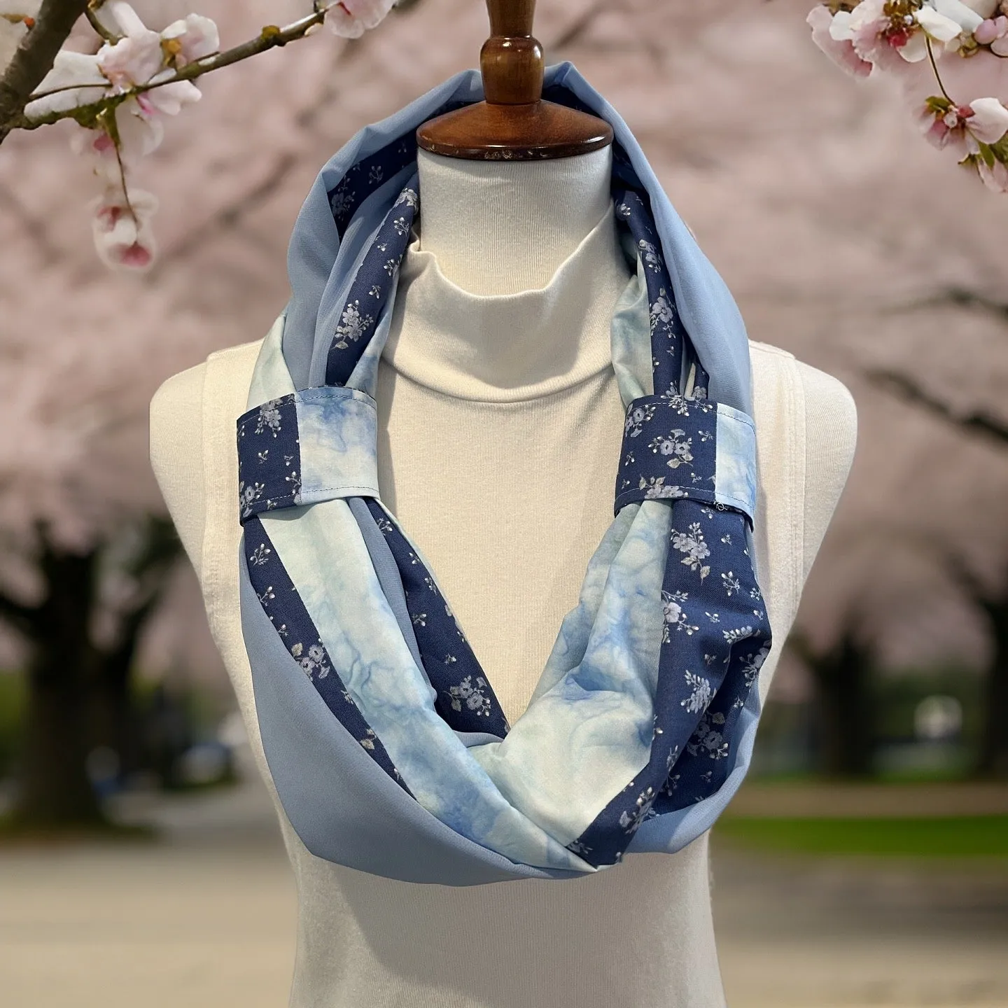 Elegant Infinity Scarves, Summer Collection