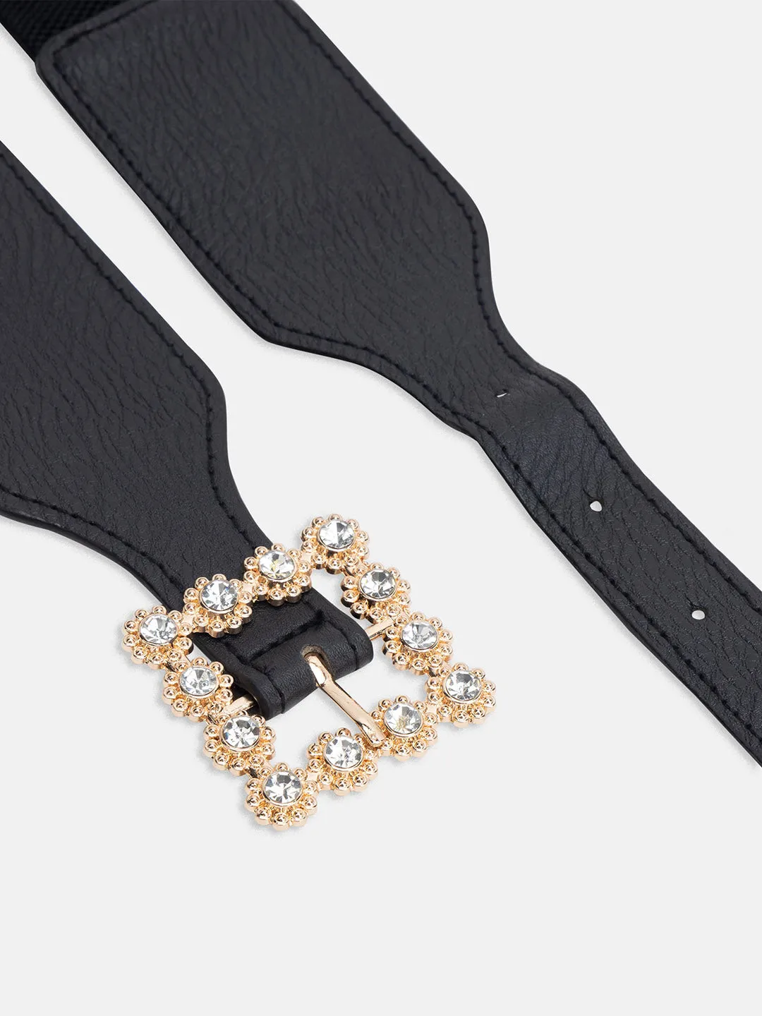 Embellished Buckle Belt