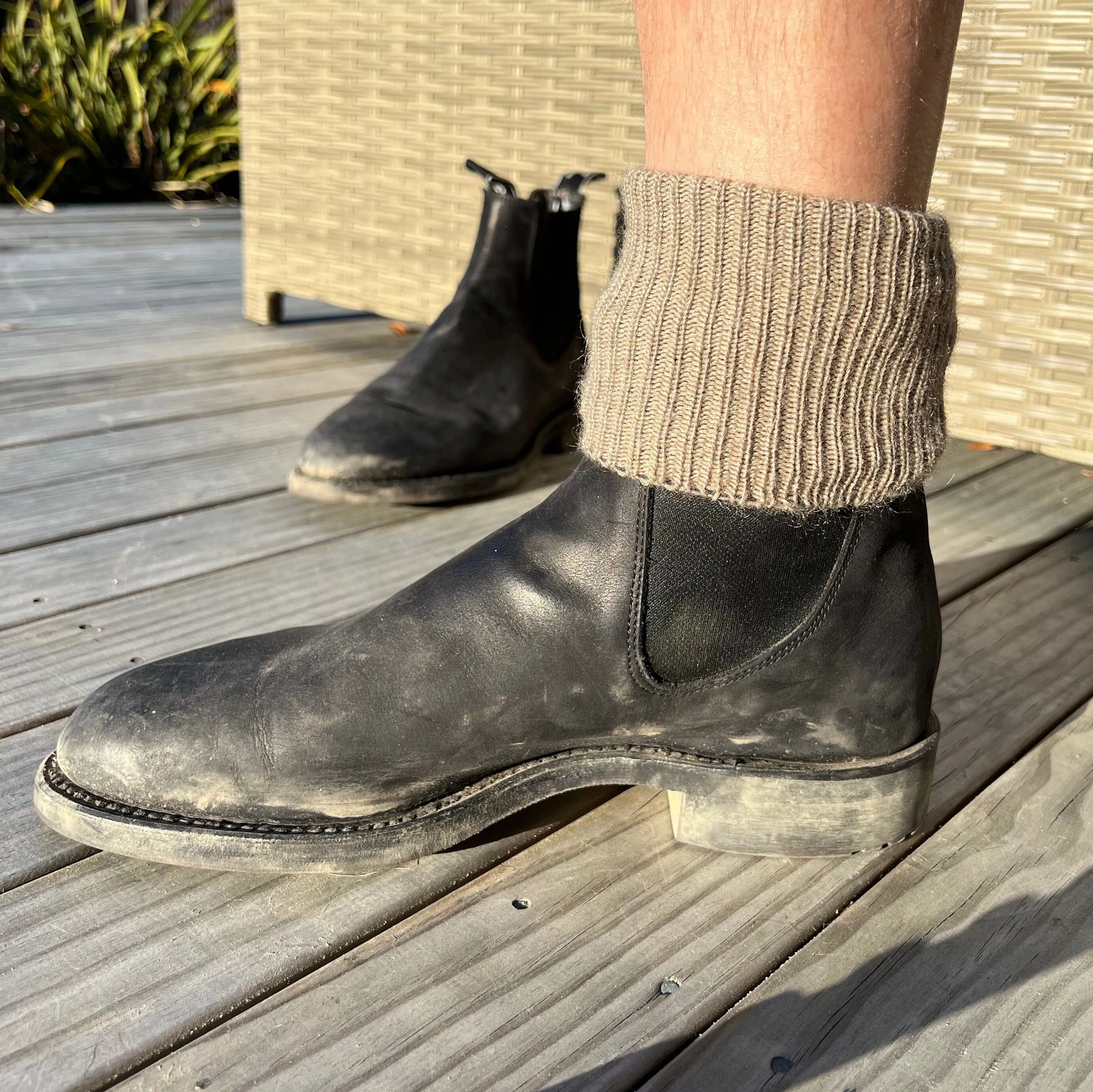 Farmer Tradesman Mohair Socks