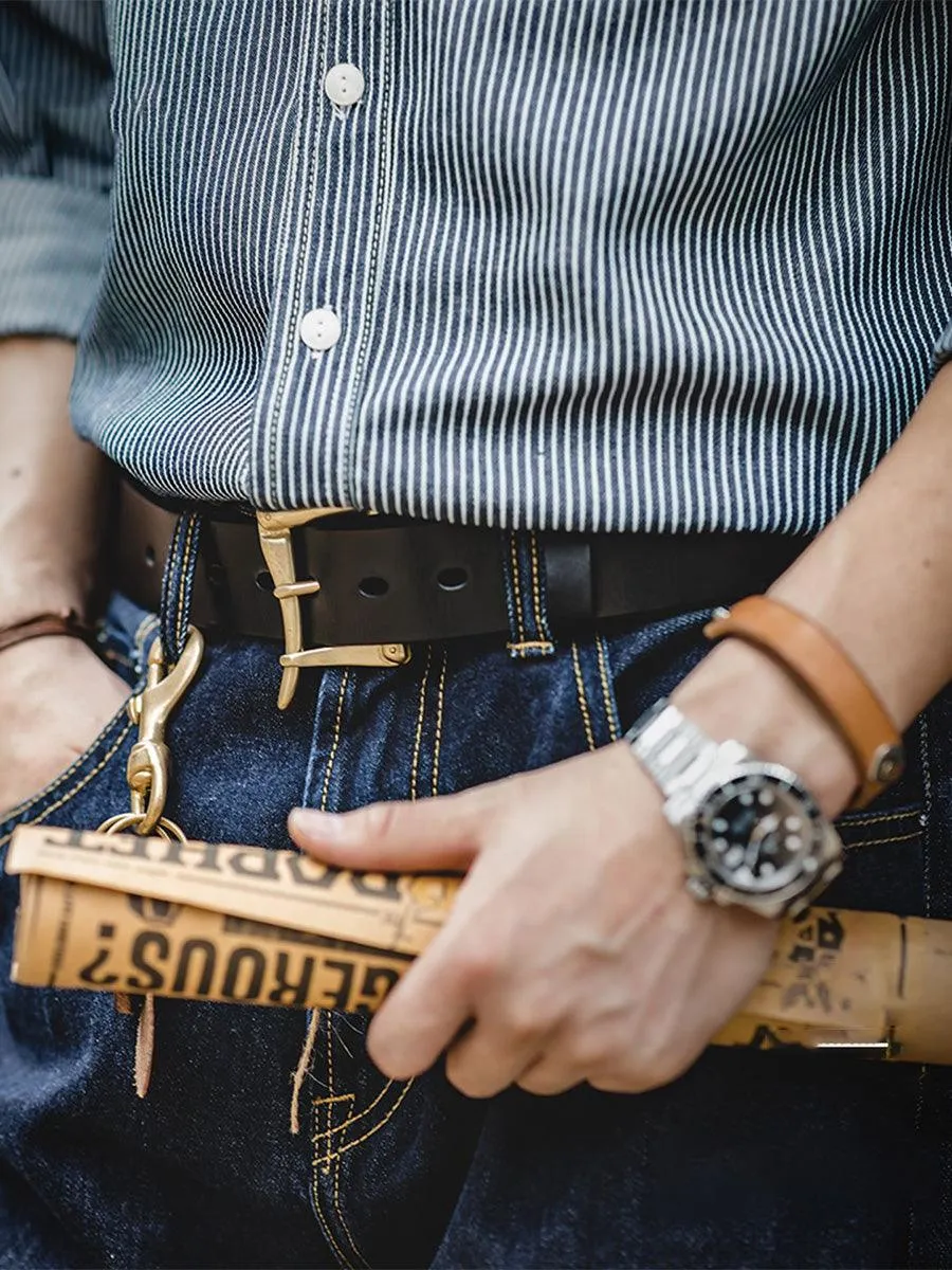 Fire fighter's Leather Belt