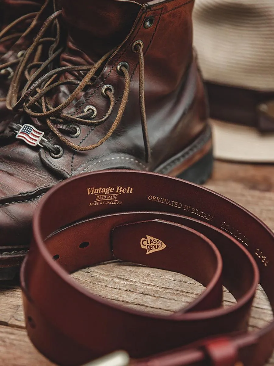 Fire fighter's Leather Belt