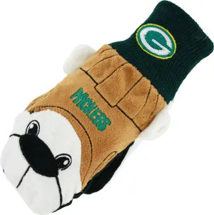 Green Bay Packers Team Mascot Mittens, Small/Medium (Youth)