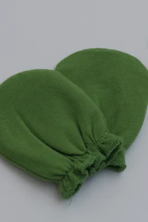 Green Mits-Baby Mitten