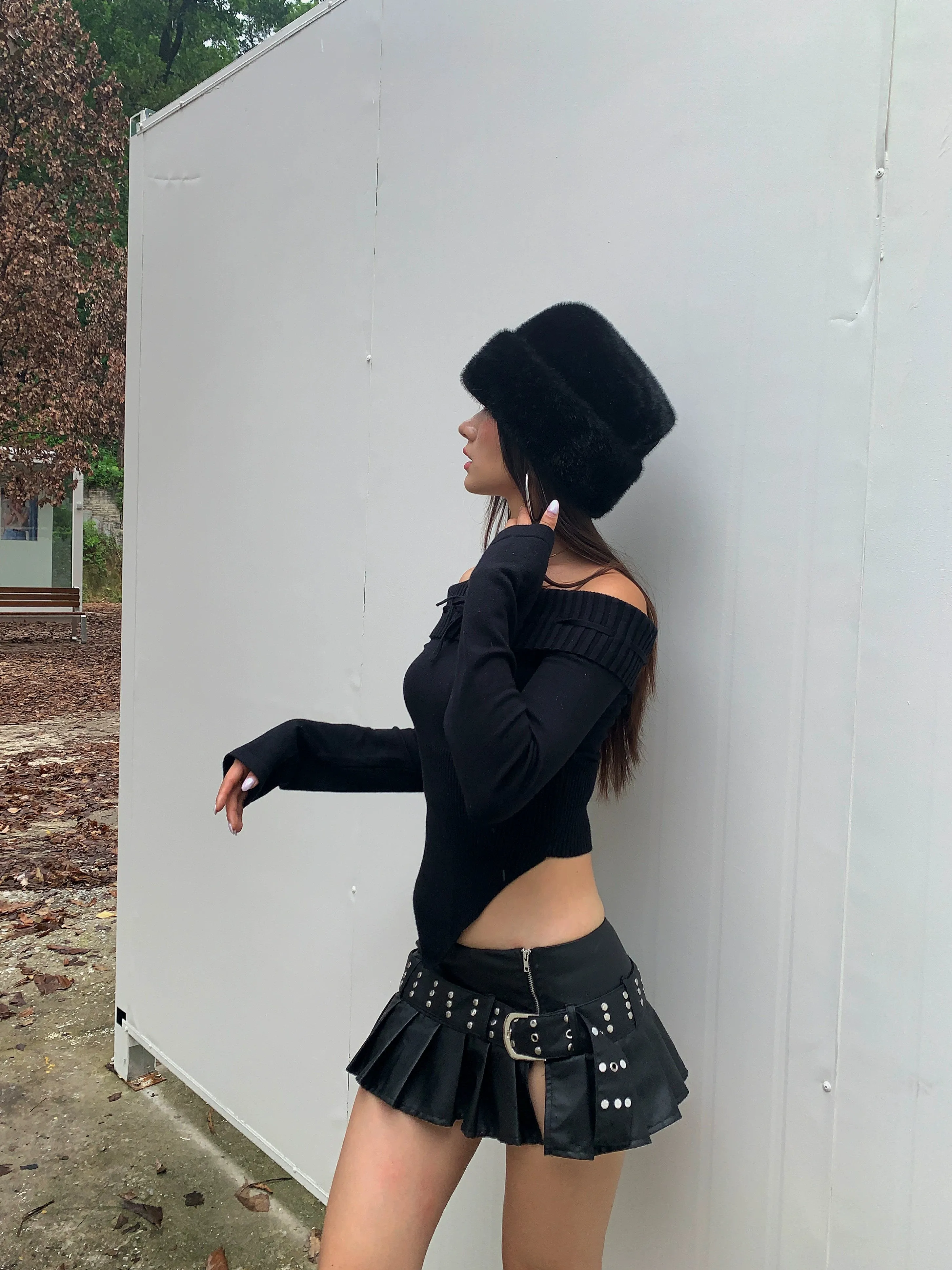 Hanora Faux Fur Bucket Hat