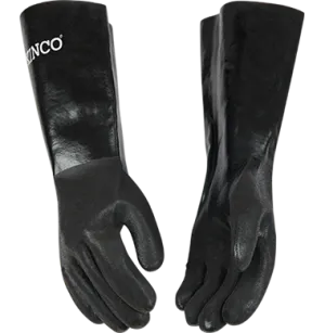 Kinco 7188 18" Sandy PVC Gauntlet Gloves (one dozen)