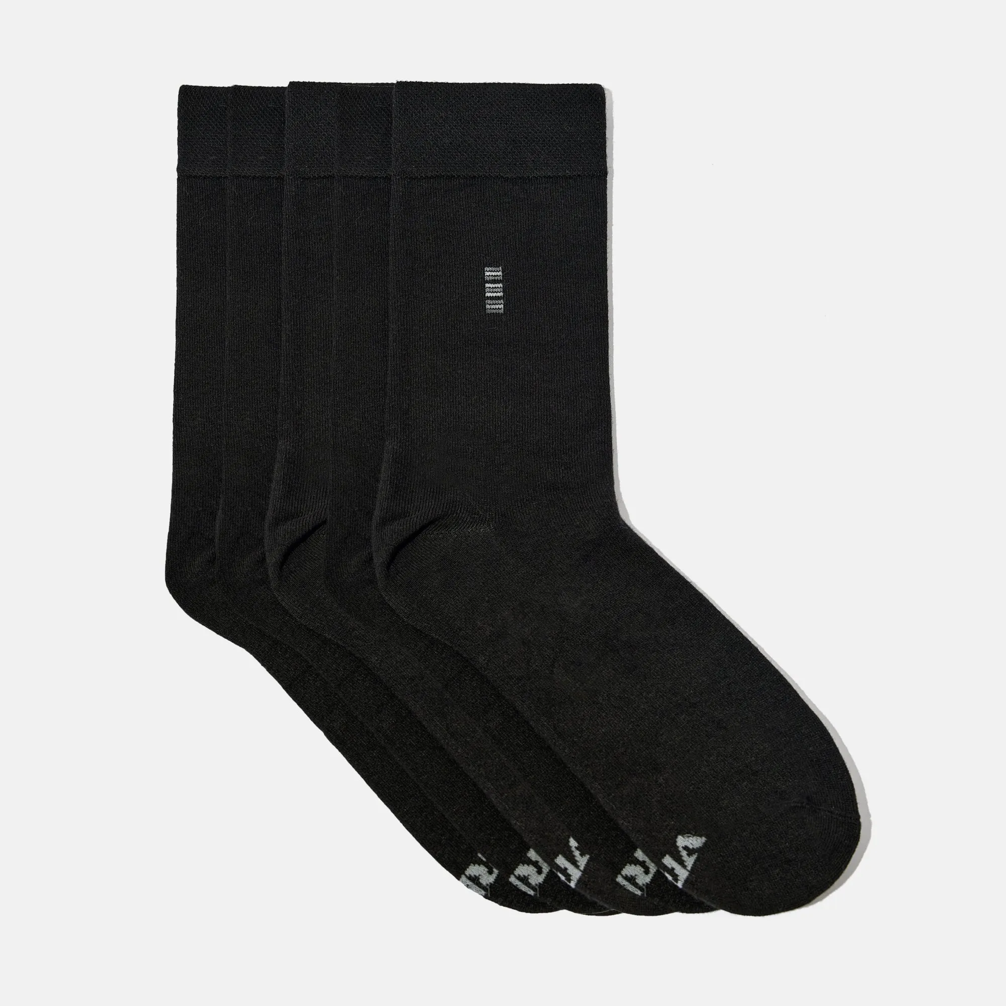 Men’s Bamboo Dress Socks – Plain Design, Pack of 1/3/5 Pairs