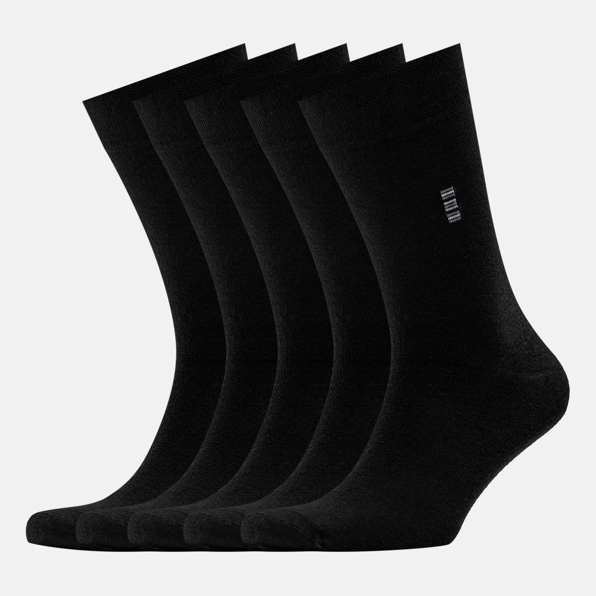 Men’s Bamboo Dress Socks – Plain Design, Pack of 1/3/5 Pairs