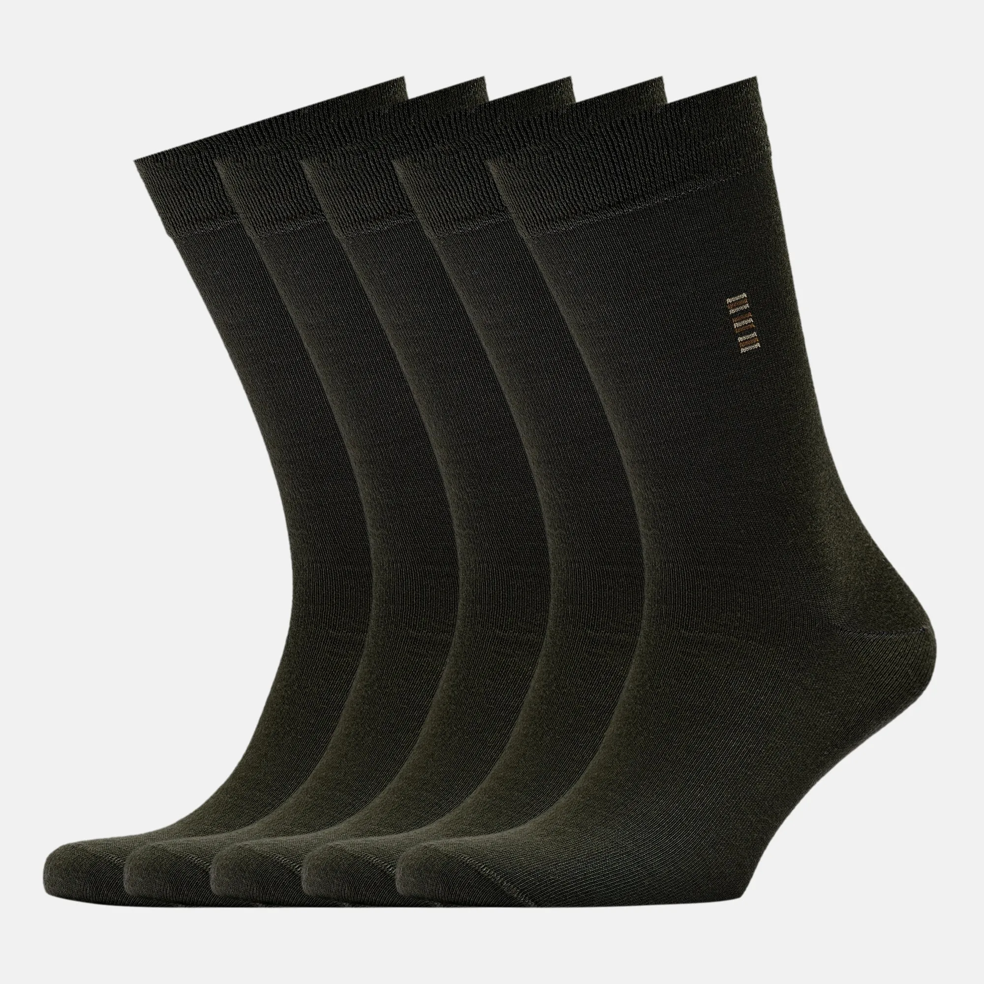 Men’s Bamboo Dress Socks – Plain Design, Pack of 1/3/5 Pairs