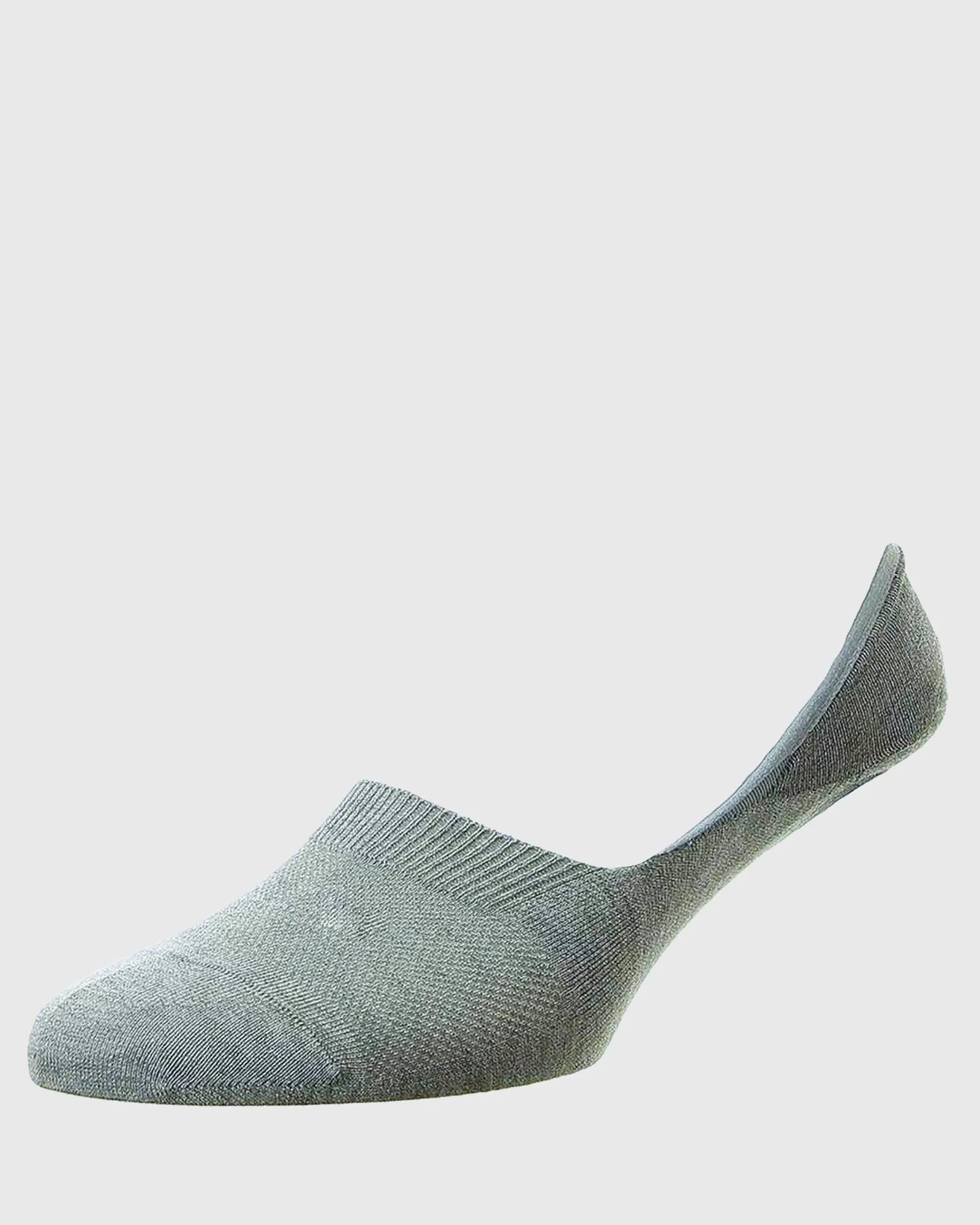 PANTHERELLA 3000FI PLAIN LT-GREY INVISIBLE SOCKS