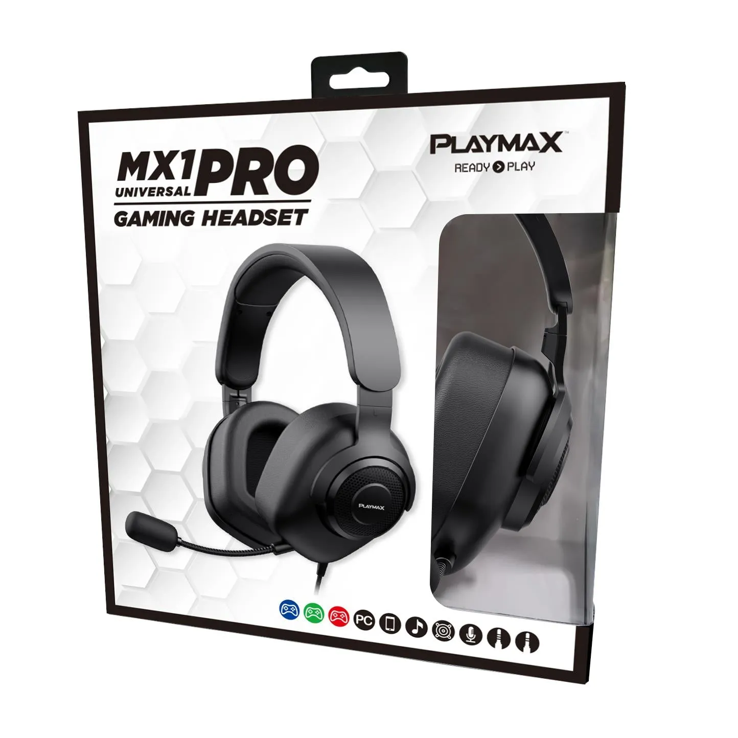 Playmax MX1 PRO Gaming Headset (Black)