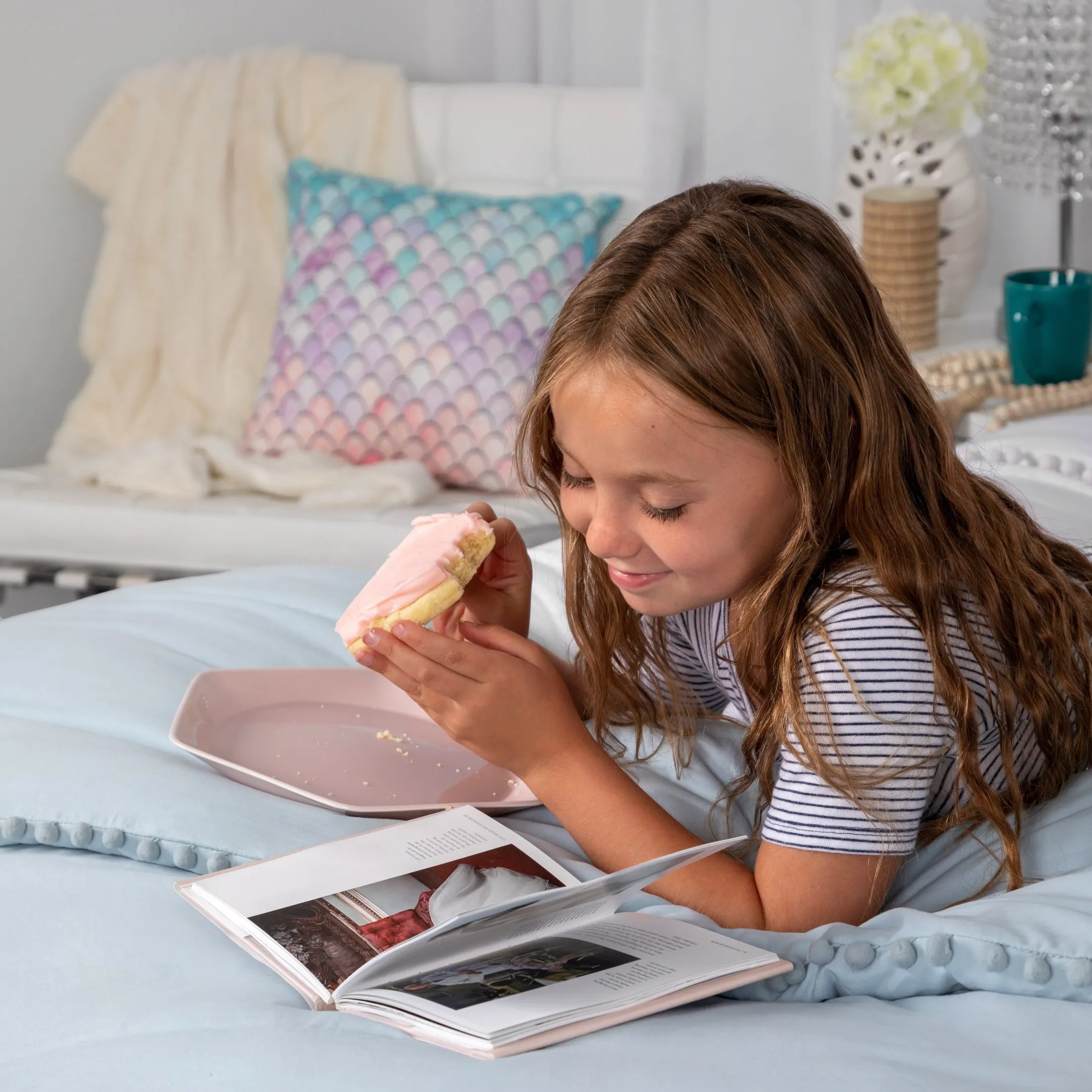 Pom-Pom Duvet Cover Set