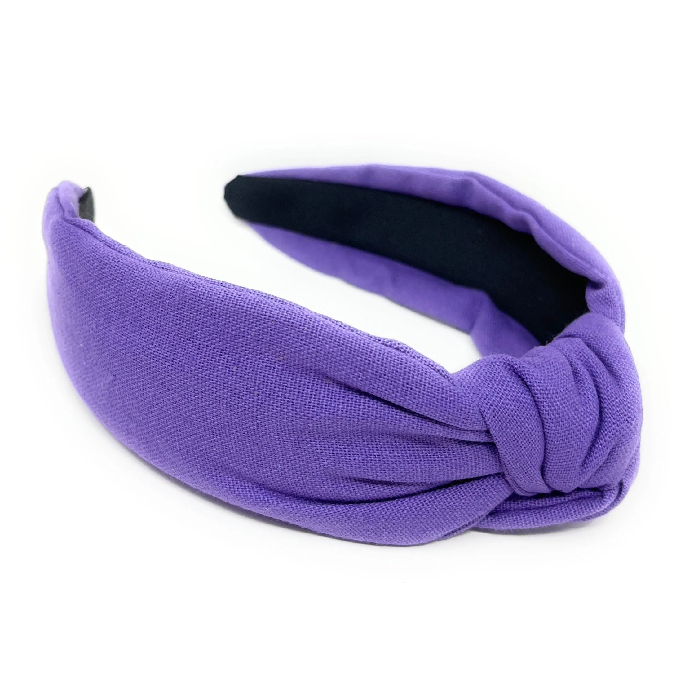 Purple Knotted Headband