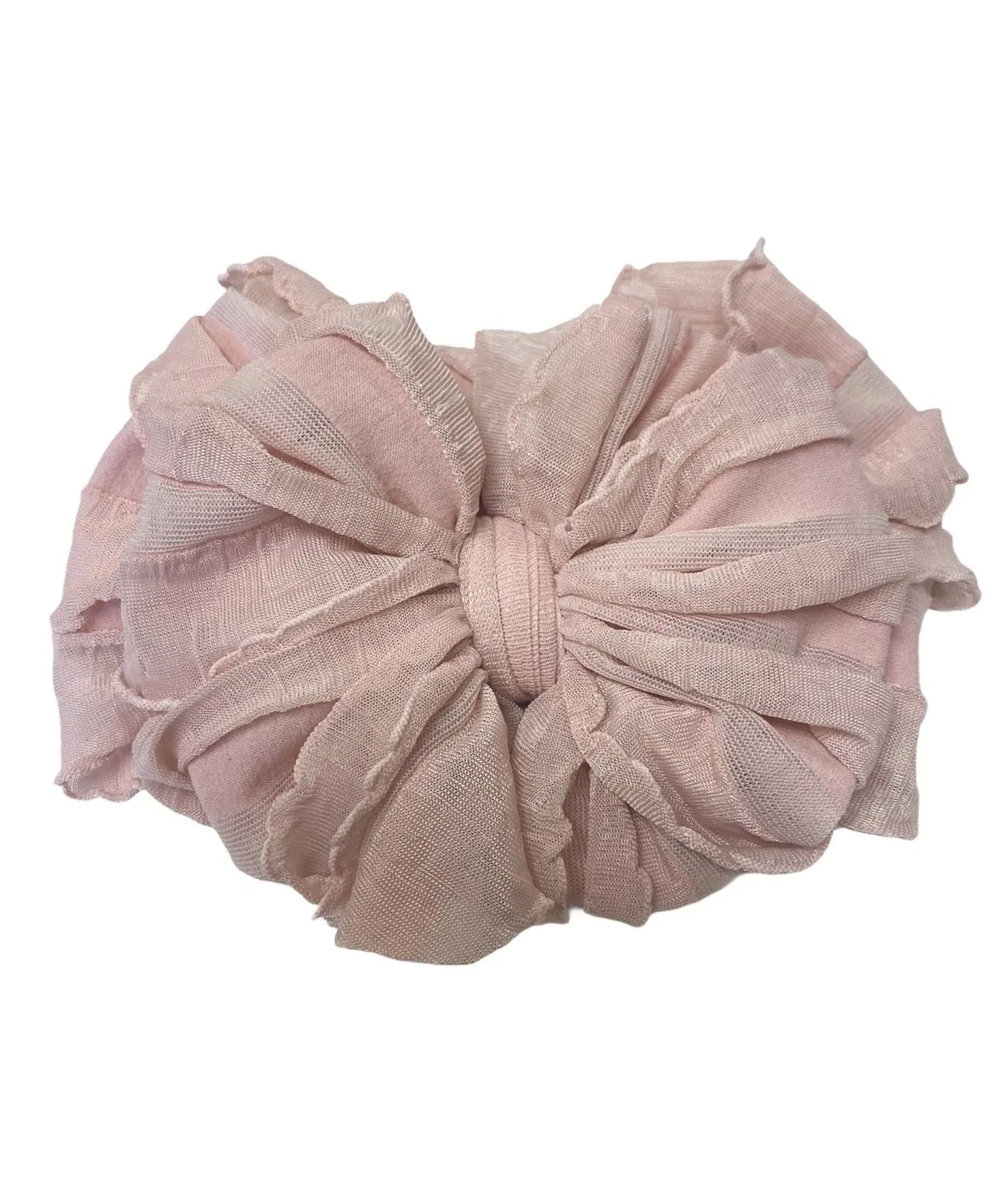 Rockin Royalty Baby Girl Paris Pink Ruffled Headband